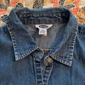 Old Navy denim shirt